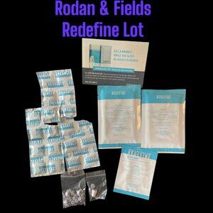 Rodan & Fields Redefine Skincare Lot With Patches Tablets & Exfoliator tip/pads